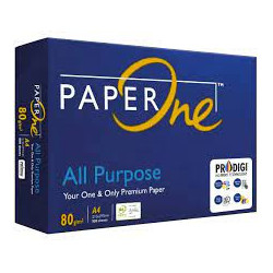 (10 Boxes) (50 Reams) PaperOne A4 Copy Paper 80gsm